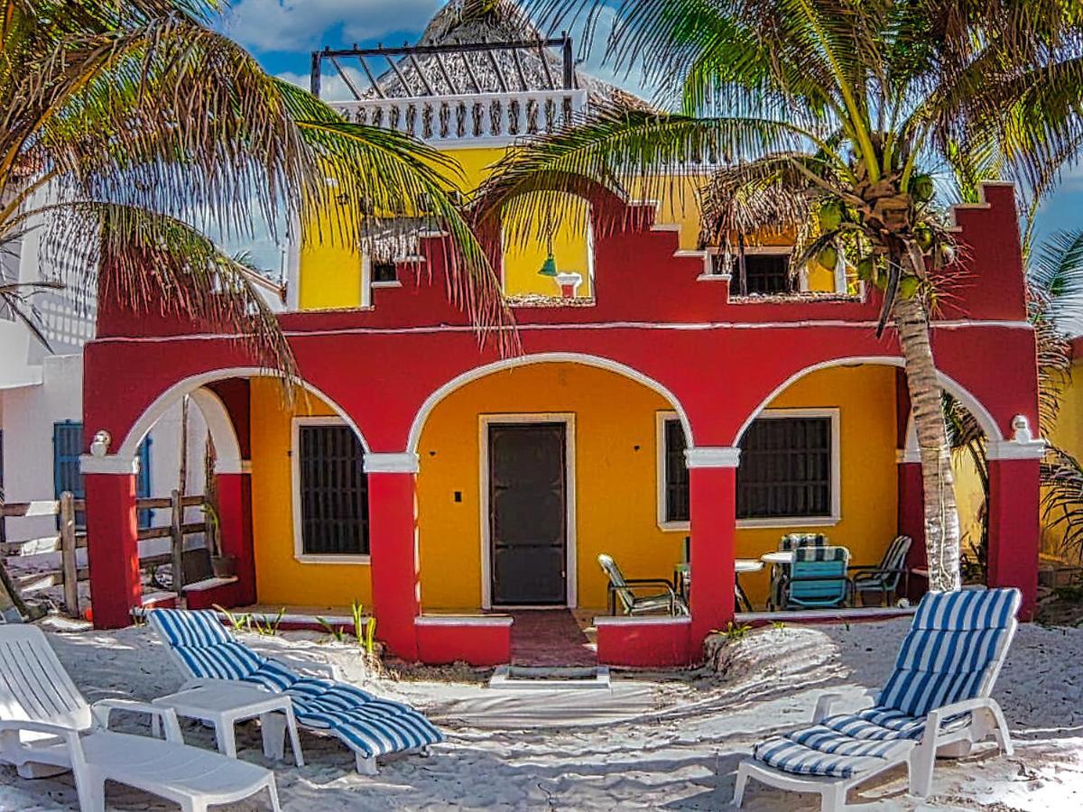 Beachfront Apartment Hacienda Del Cuyo Eksteriør bilde