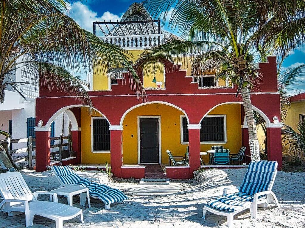 Beachfront Apartment Hacienda Del Cuyo Eksteriør bilde