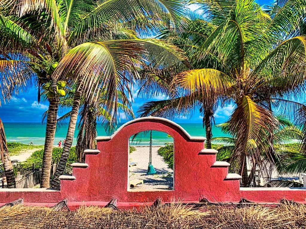 Beachfront Apartment Hacienda Del Cuyo Eksteriør bilde