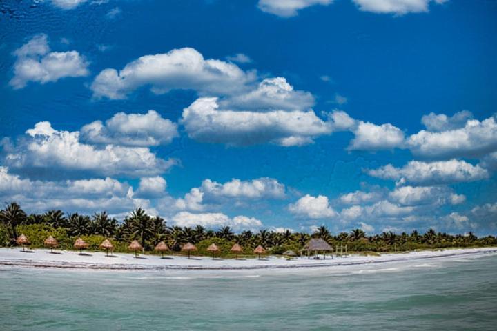 Beachfront Apartment Hacienda Del Cuyo Eksteriør bilde