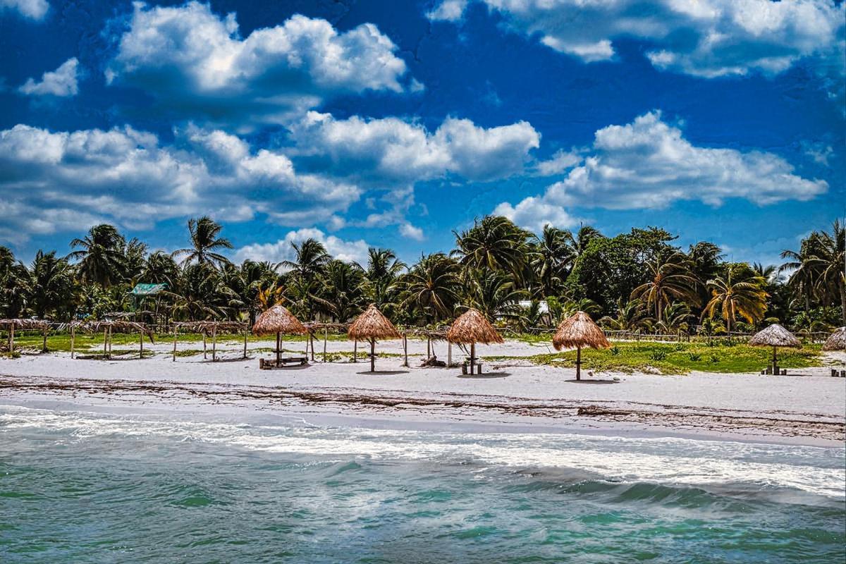 Beachfront Apartment Hacienda Del Cuyo Eksteriør bilde
