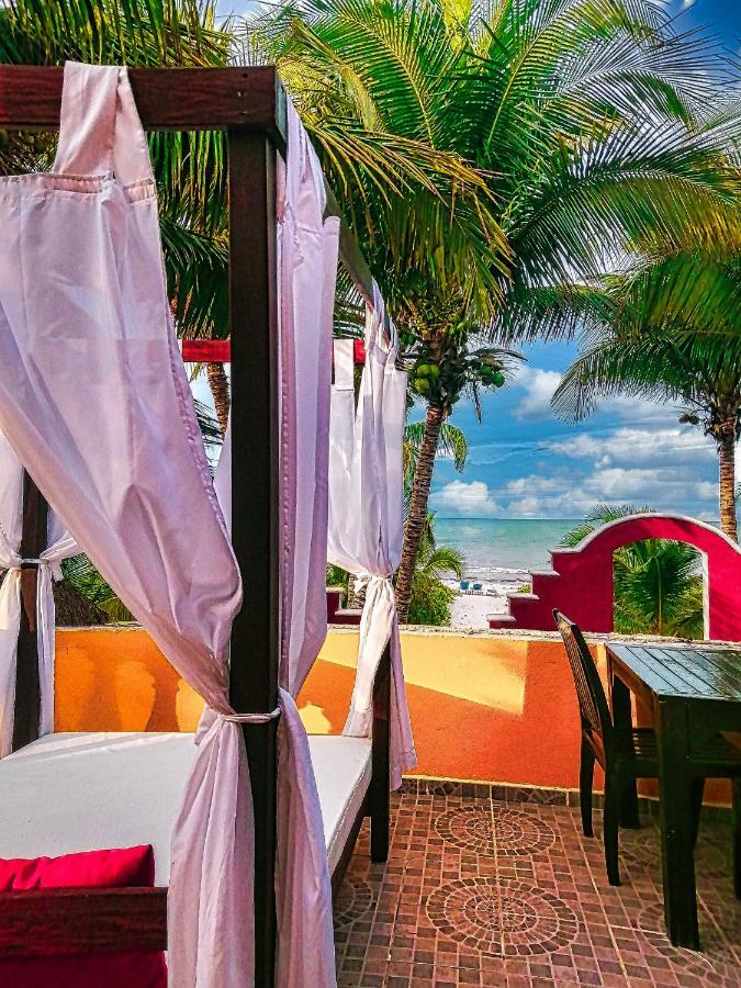 Beachfront Apartment Hacienda Del Cuyo Eksteriør bilde