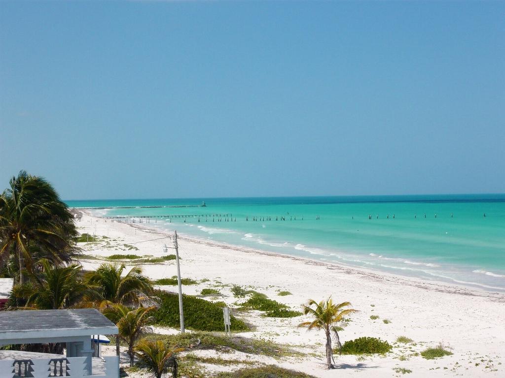 Beachfront Apartment Hacienda Del Cuyo Eksteriør bilde